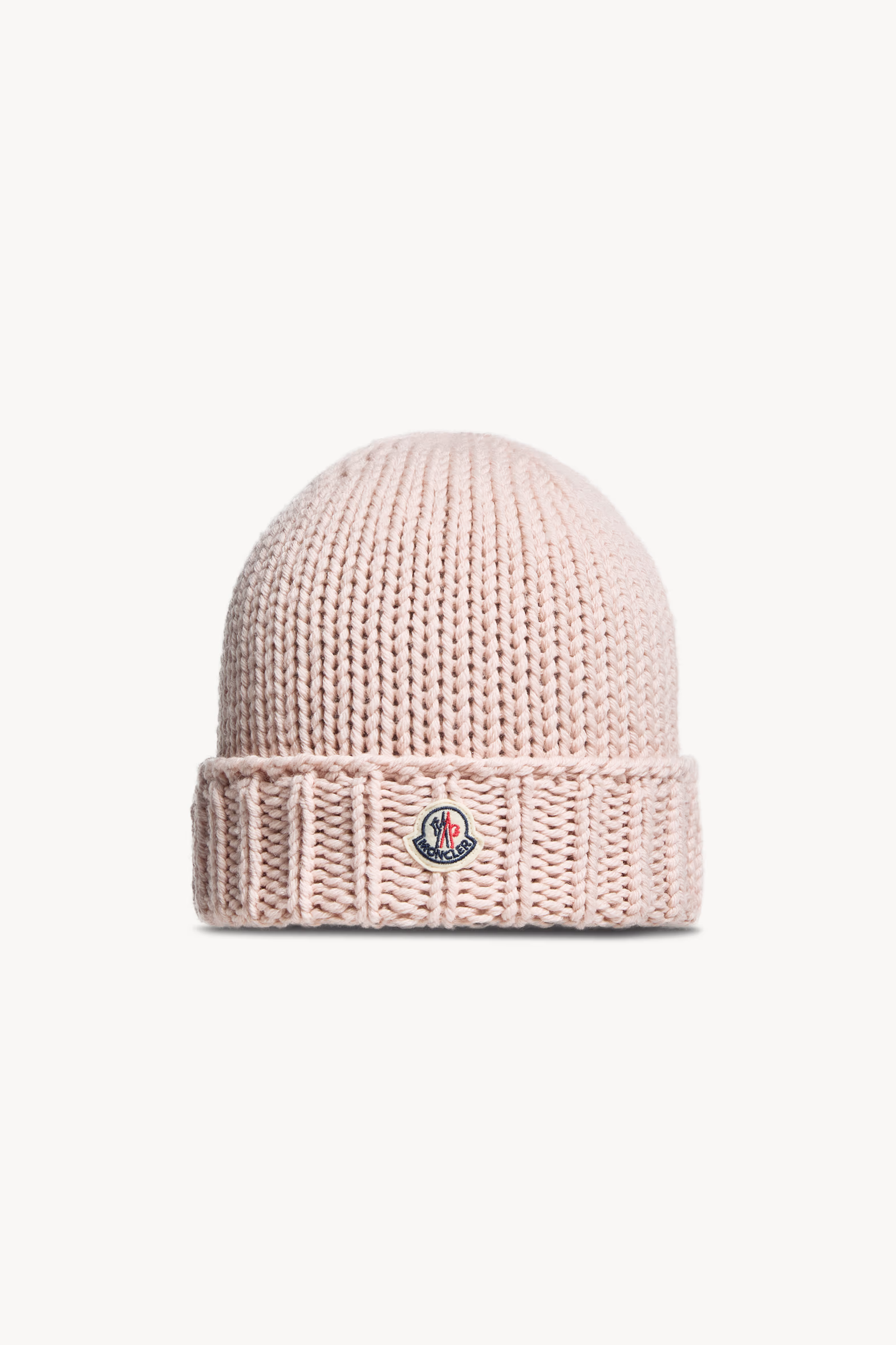 Wool Beanie Girl Pink Moncler